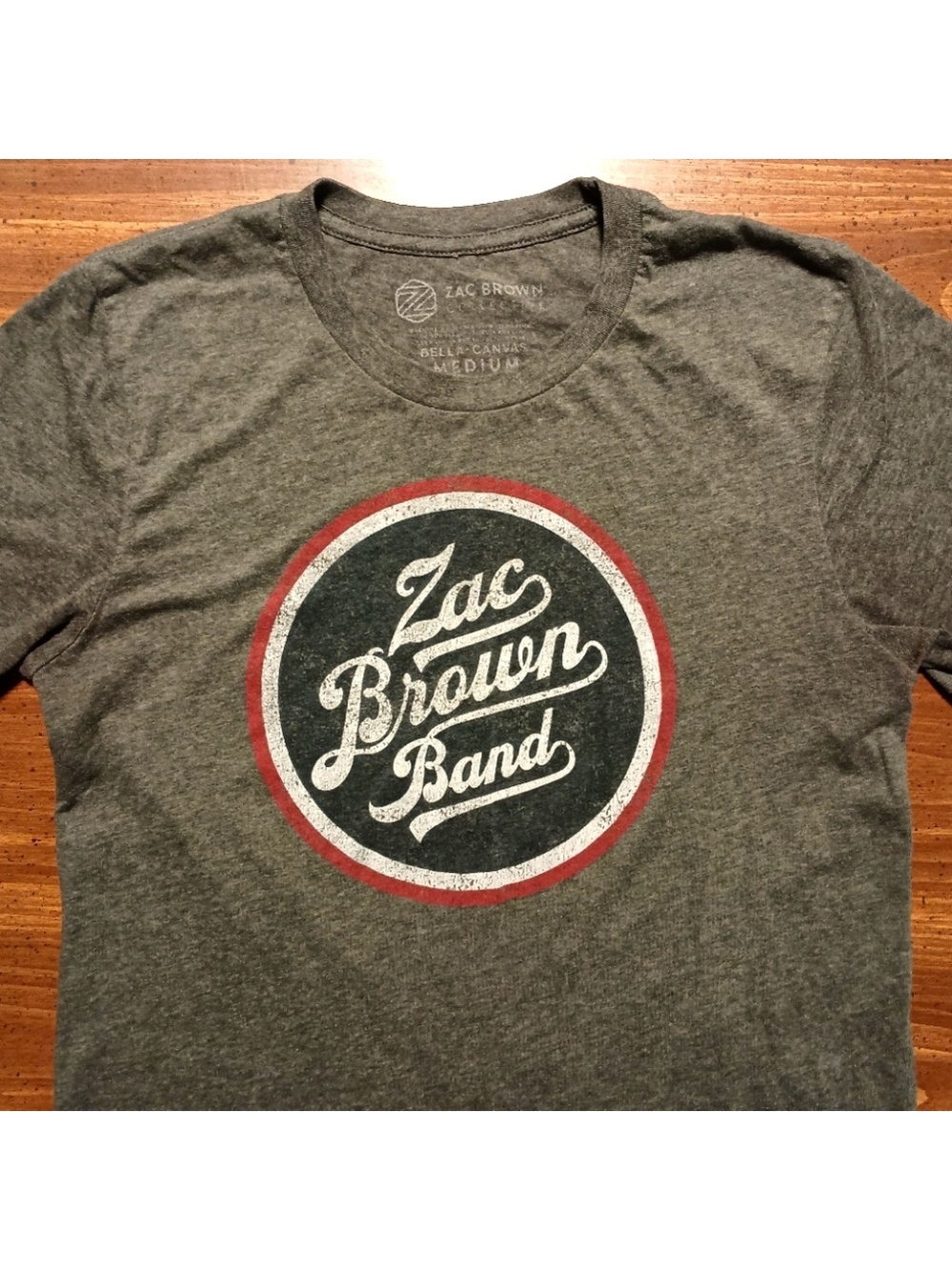 ZAC BROWN BAND 2019 CONCERT T-SHIRT - Med // Music Country Rock Tour Tee Shirt